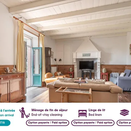 De Famille Pour 13 A 200m De La Сasa de vacaciones Préfailles