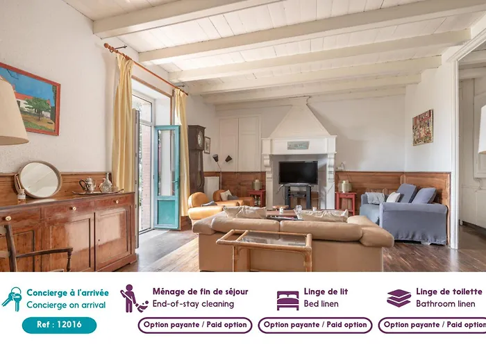 De Famille Pour 13 A 200m De La Semesterbostad Préfailles